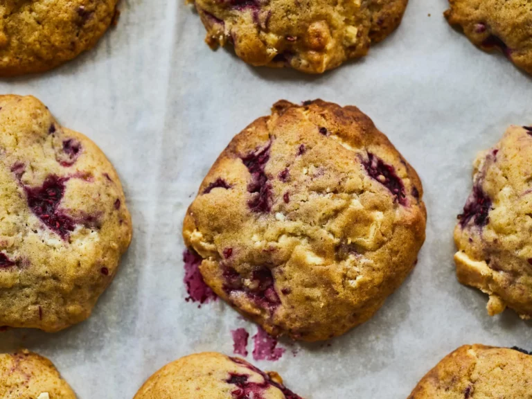 COOKIE CHOCO BLANC COEUR FRAMBOISES